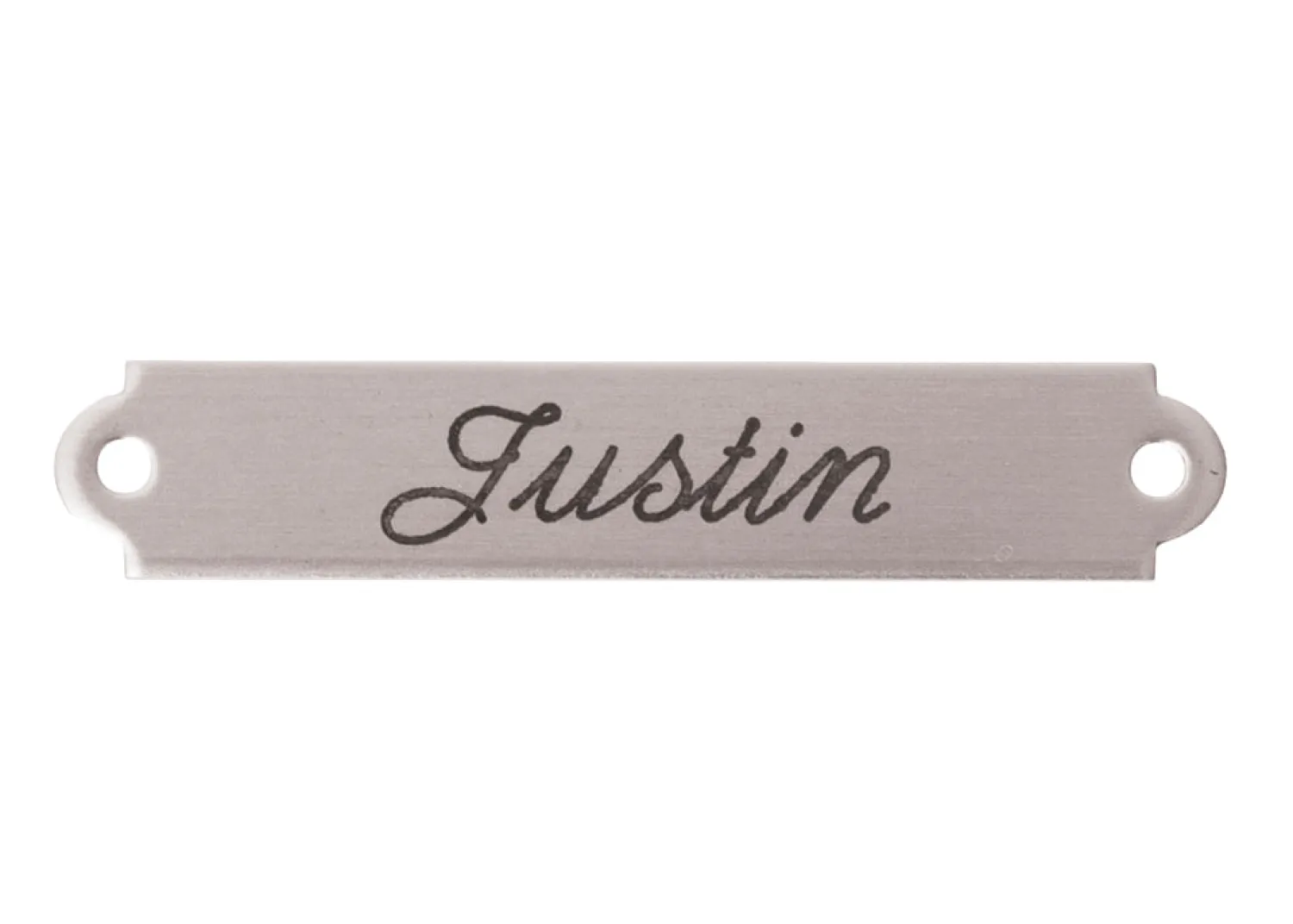 Sale DOVER DROPSHIP 2" Fancy Saddle Nameplate