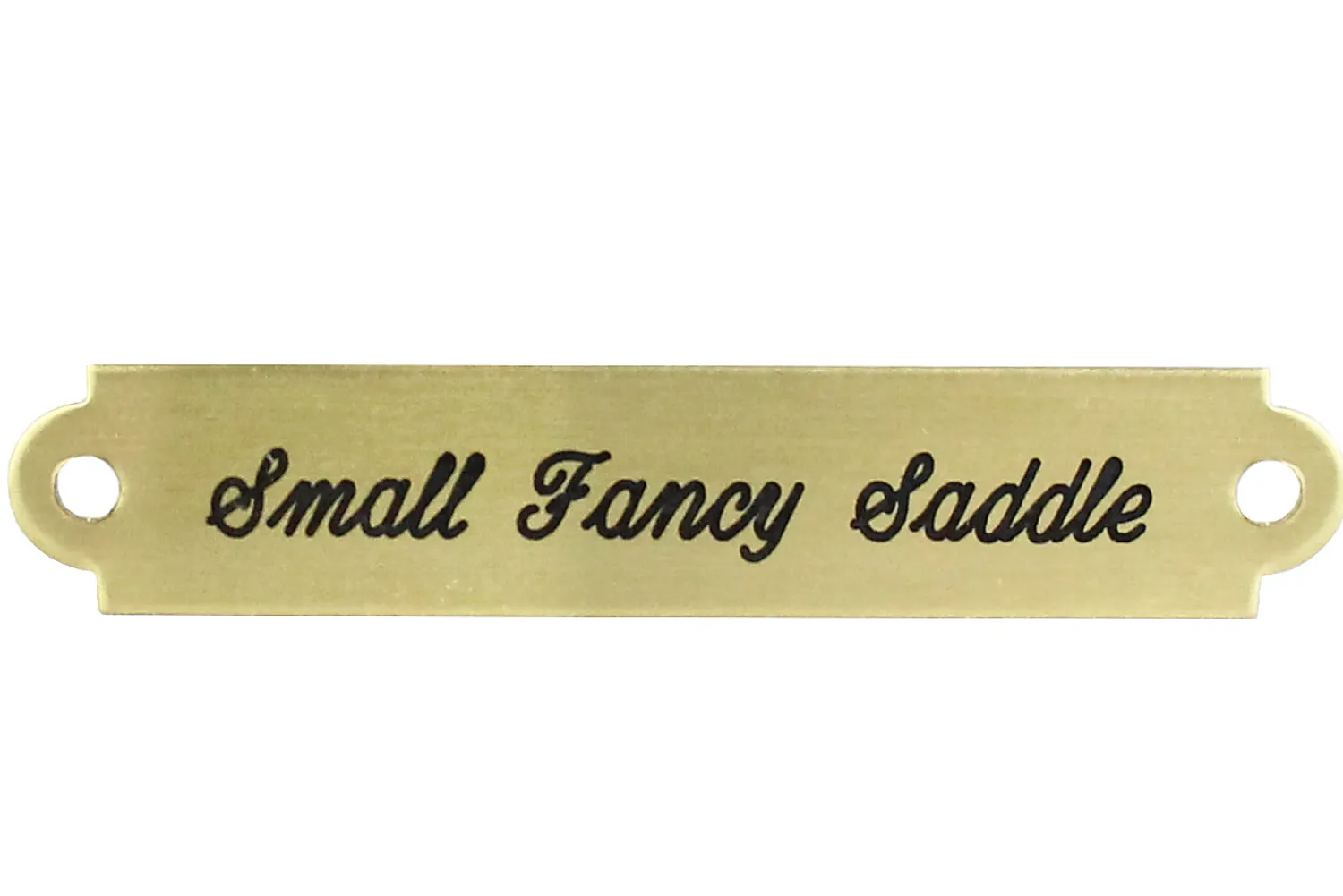 Sale DOVER DROPSHIP 2" Fancy Saddle Nameplate