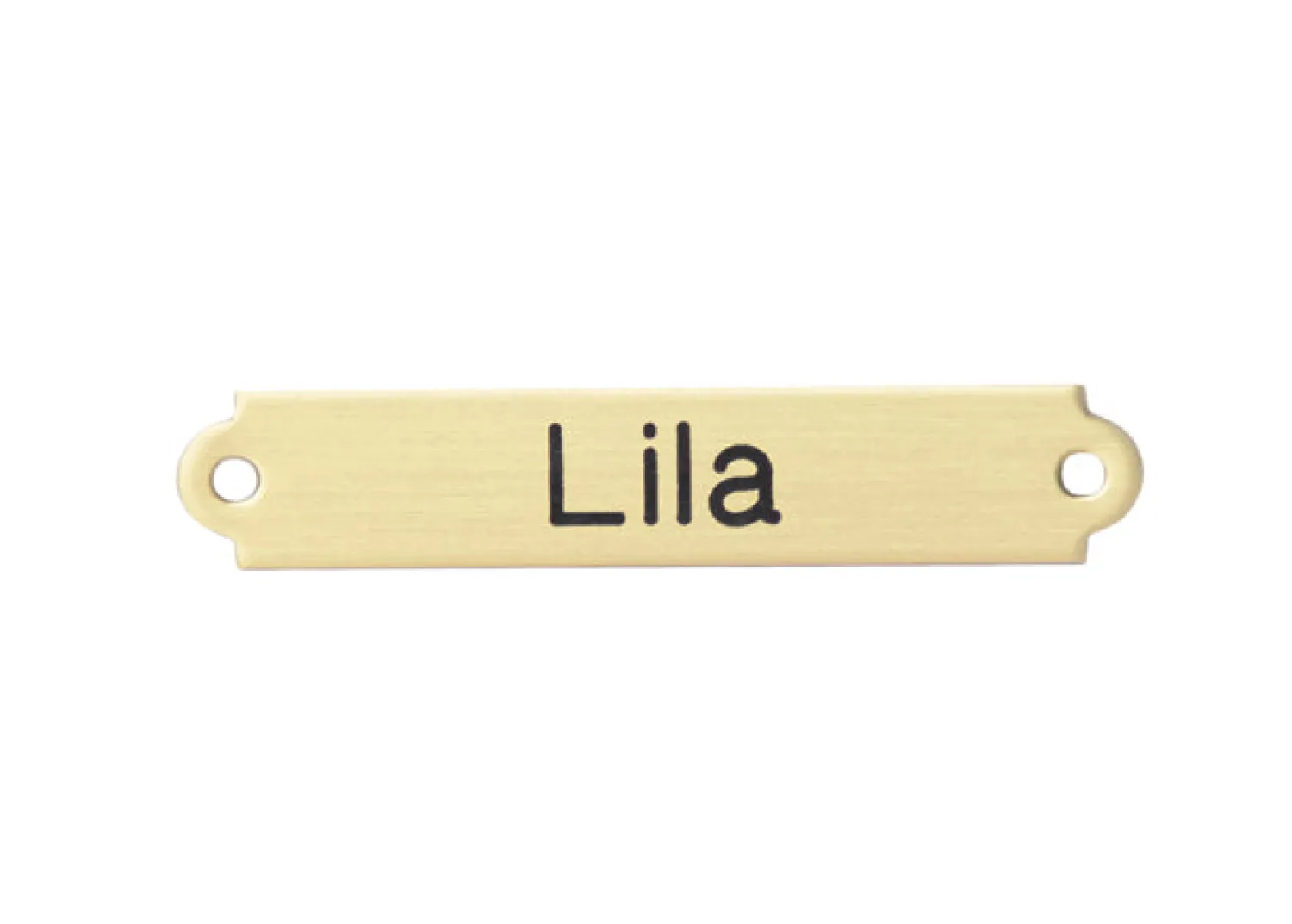 Sale DOVER DROPSHIP 2" Fancy Saddle Nameplate