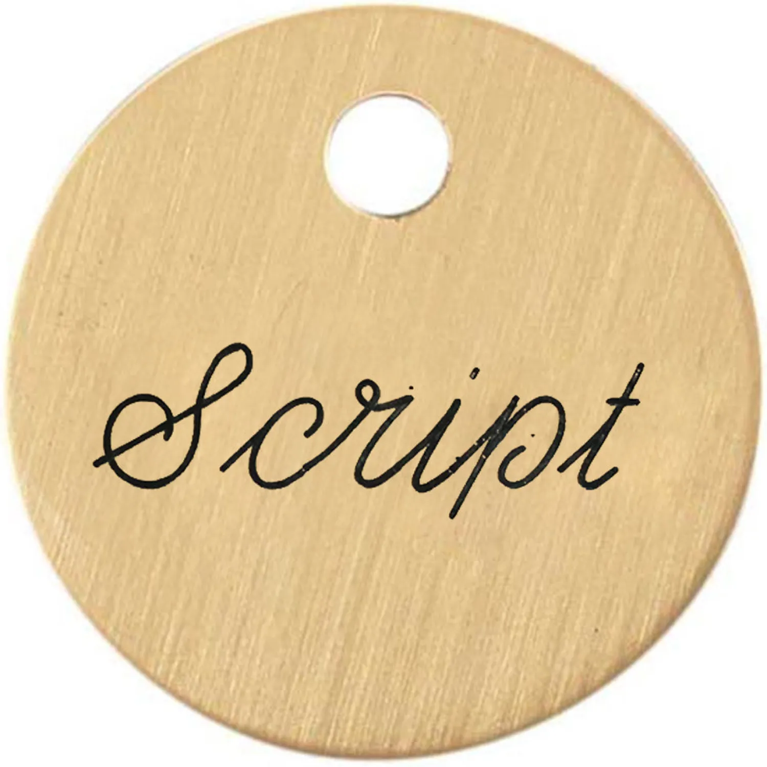 Hot DOVER DROPSHIP 1'' Round Bridle & Accessory Tag