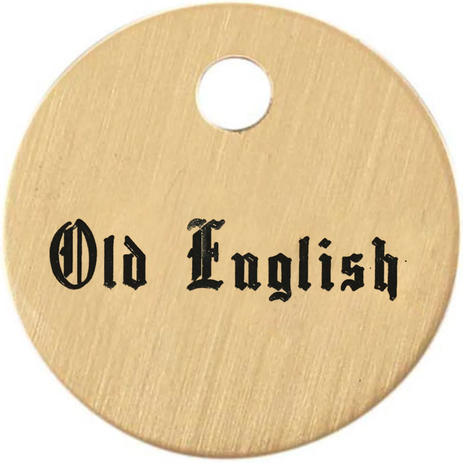 Hot DOVER DROPSHIP 1'' Round Bridle & Accessory Tag