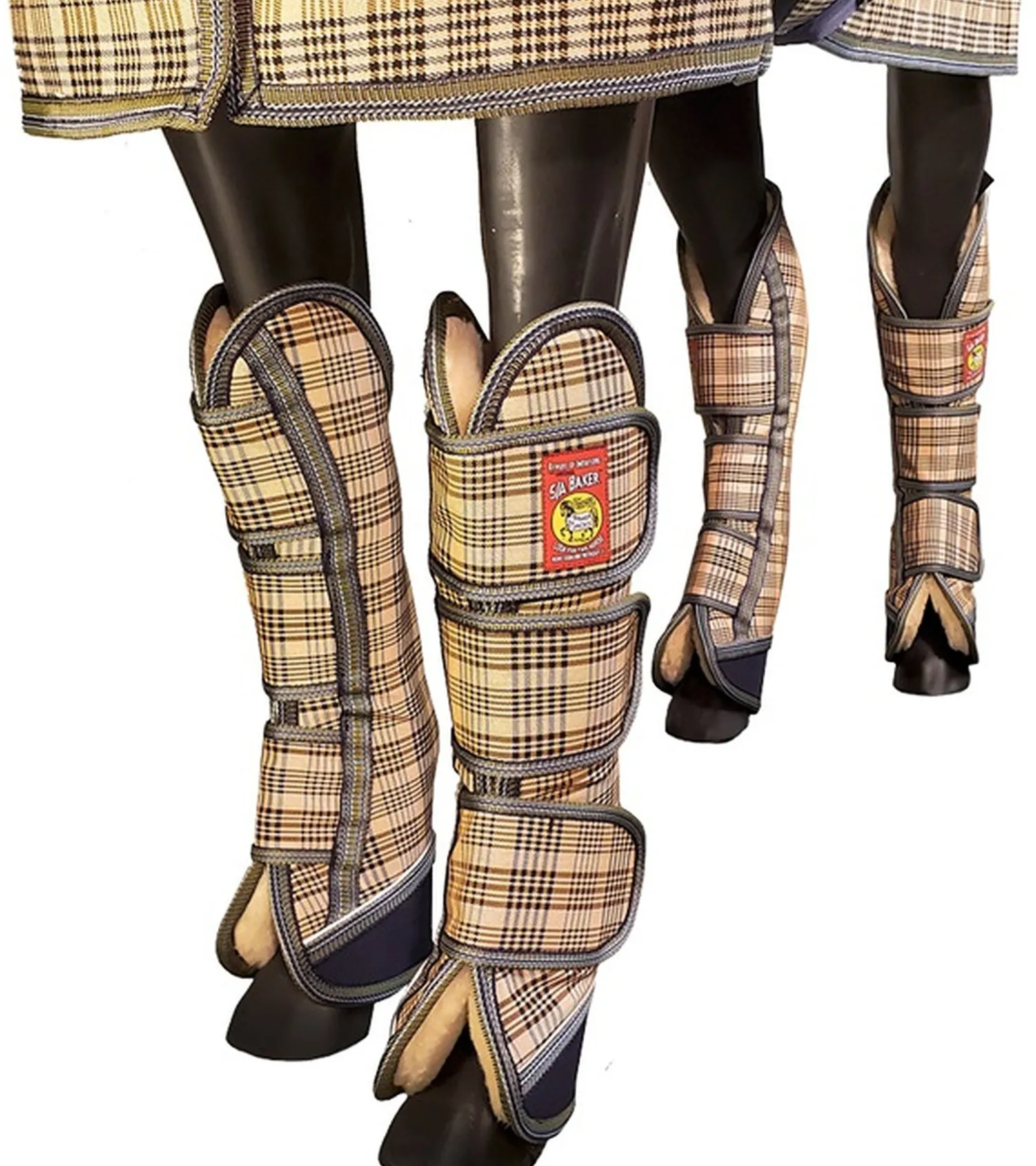 Best JACKS MFG 5/A Baker® Fleece Trailering Boots Baker Plaid