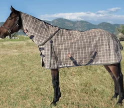 Discount JACKS MFG 5/A Baker® PVC Fly Mesh Sheet with Neck Cover Baker Plaid