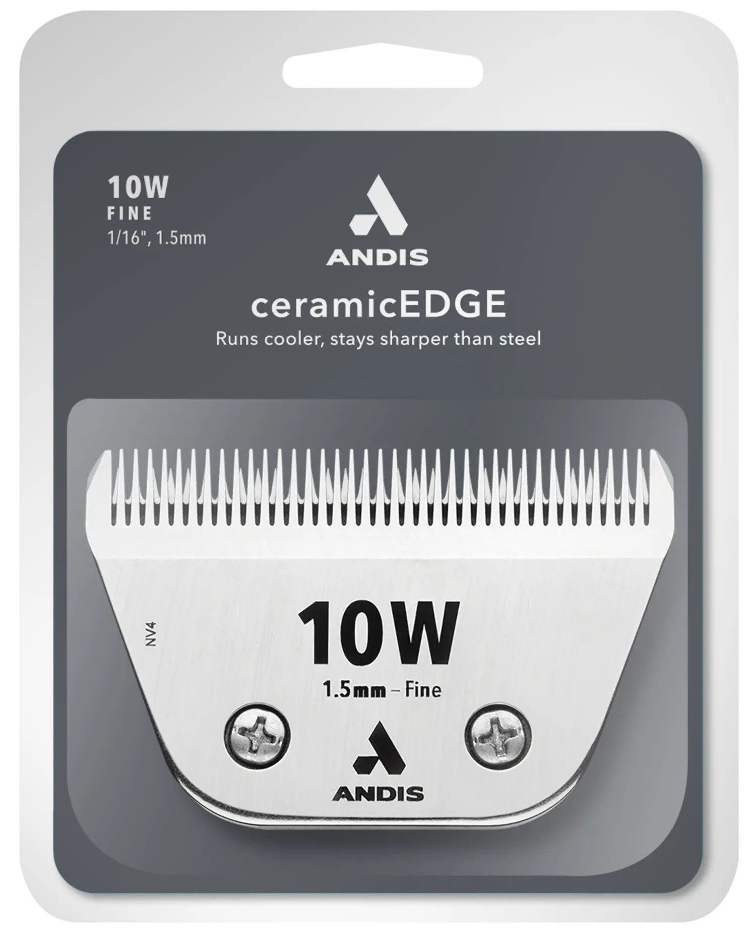 Online ANDIS COMPANY Andis® ceramicEDGE WIDE Detachable Replacement Blade Size 10W Silver