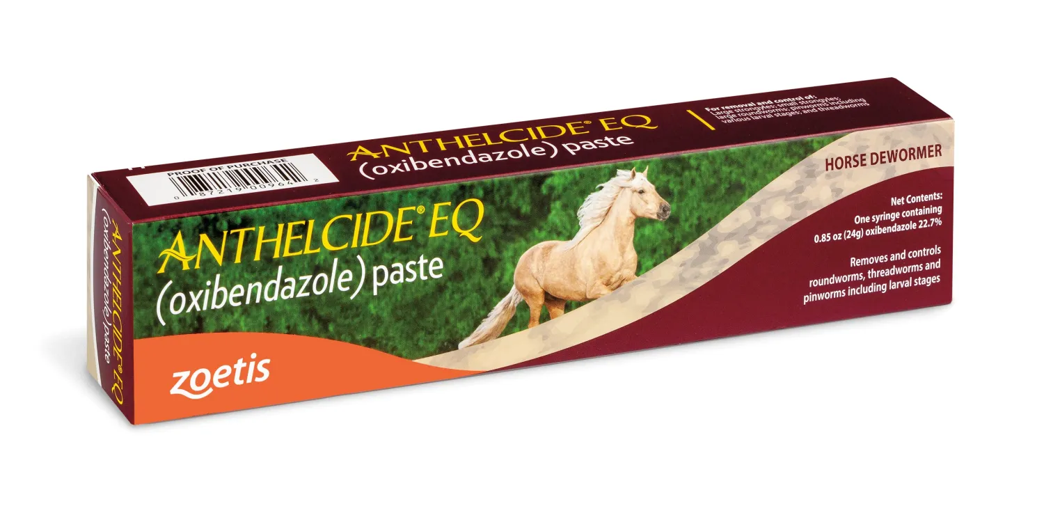 Clearance ANIMAL HEALTH INT Anthelcide® Eq Paste Dewormer