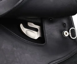 New SADDLERY BRANDS INTL Arena Pony Dressage Saddle Black