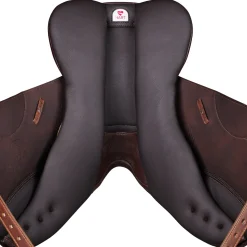 Hot SADDLERY BRANDS INTL Arena Pony Monoflap Jump Saddle Brown