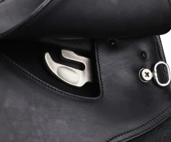 Clearance SADDLERY BRANDS INTL Arena WIDE Dressage Saddle Black