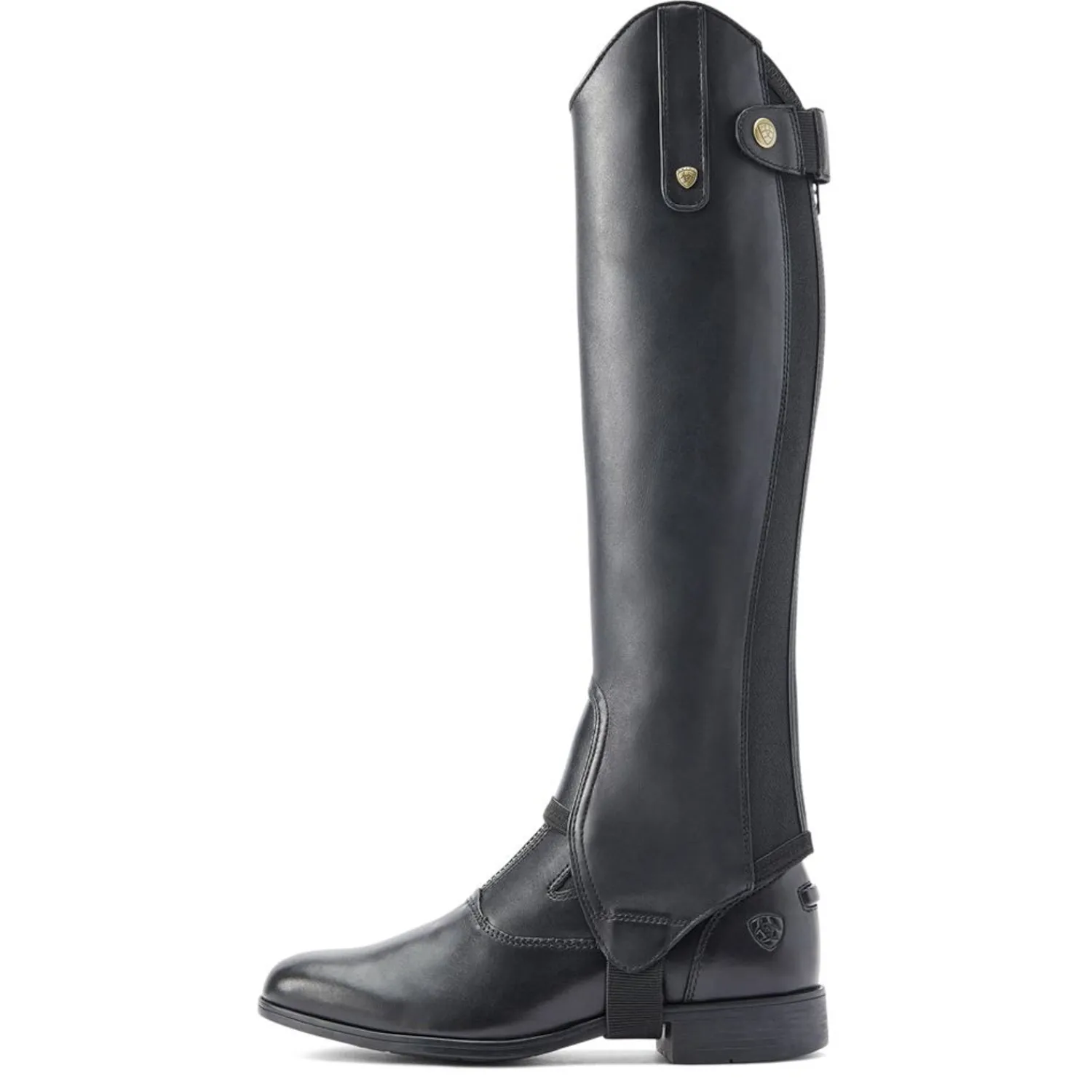 Hot ARIAT ® Adults’ Heritage Contour Half Chaps Black