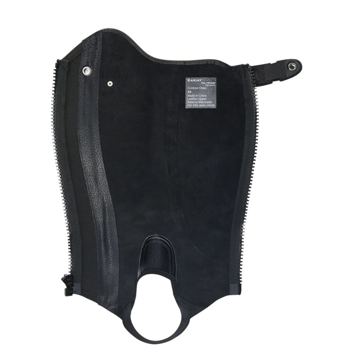 Hot ARIAT ® Adults’ Heritage Contour Half Chaps Black