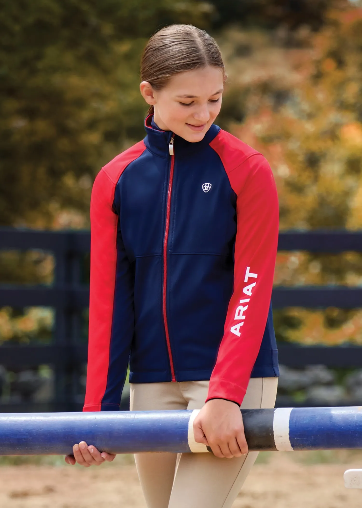Sale ARIAT-APPAREL Ariat® Kids Team EQ Jacket Navy/Red