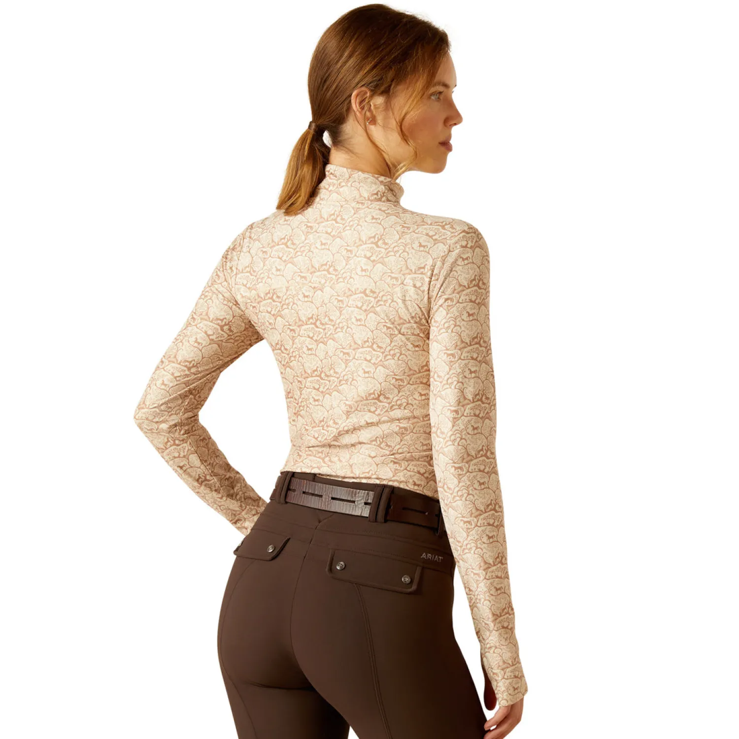 Hot ARIAT-APPAREL Ariat® Ladies’ Lowell Long Sleeve Print Shirt
