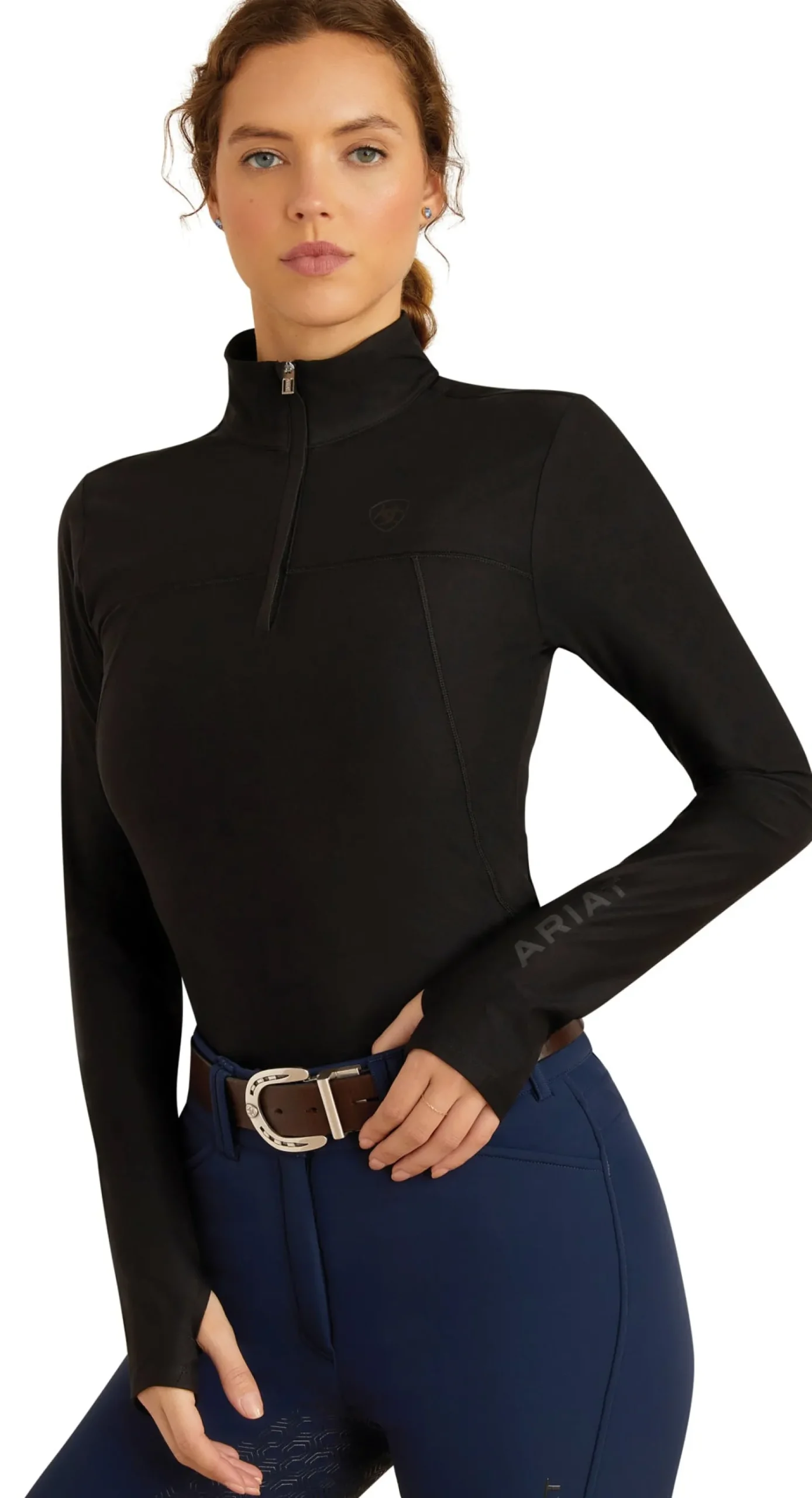 Sale ARIAT-APPAREL Ariat® Ladies’ Lowell Long Sleeve Solid Shirt 3.0