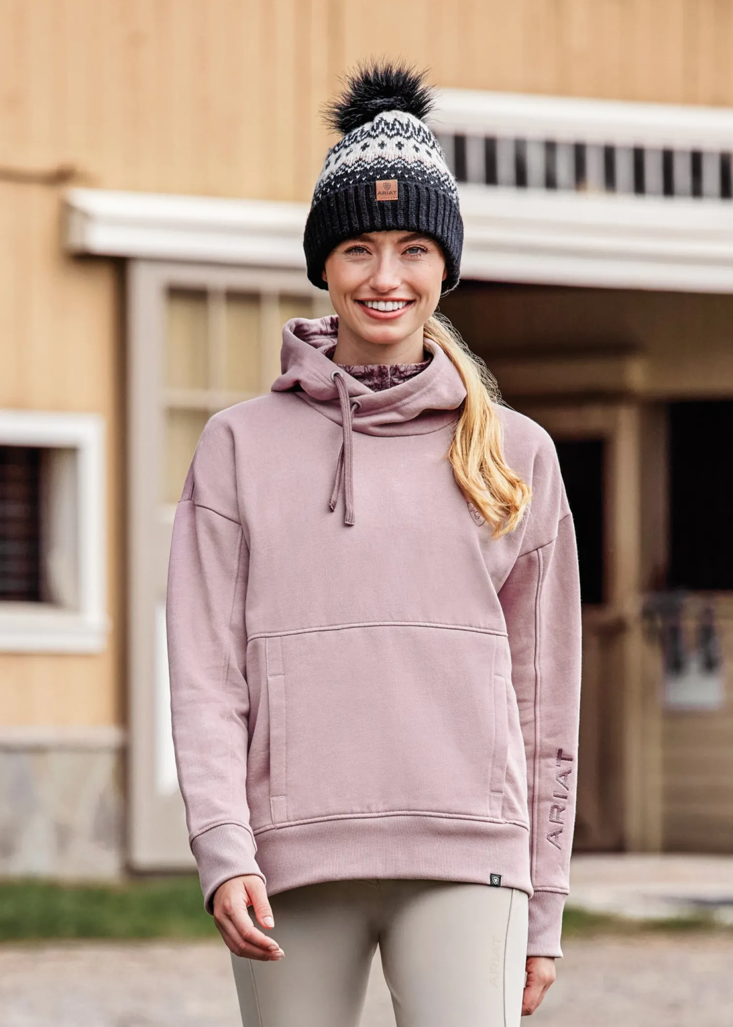 Hot ARIAT-APPAREL Ariat® Ladies’ Rabere Hoodie Purple Dove