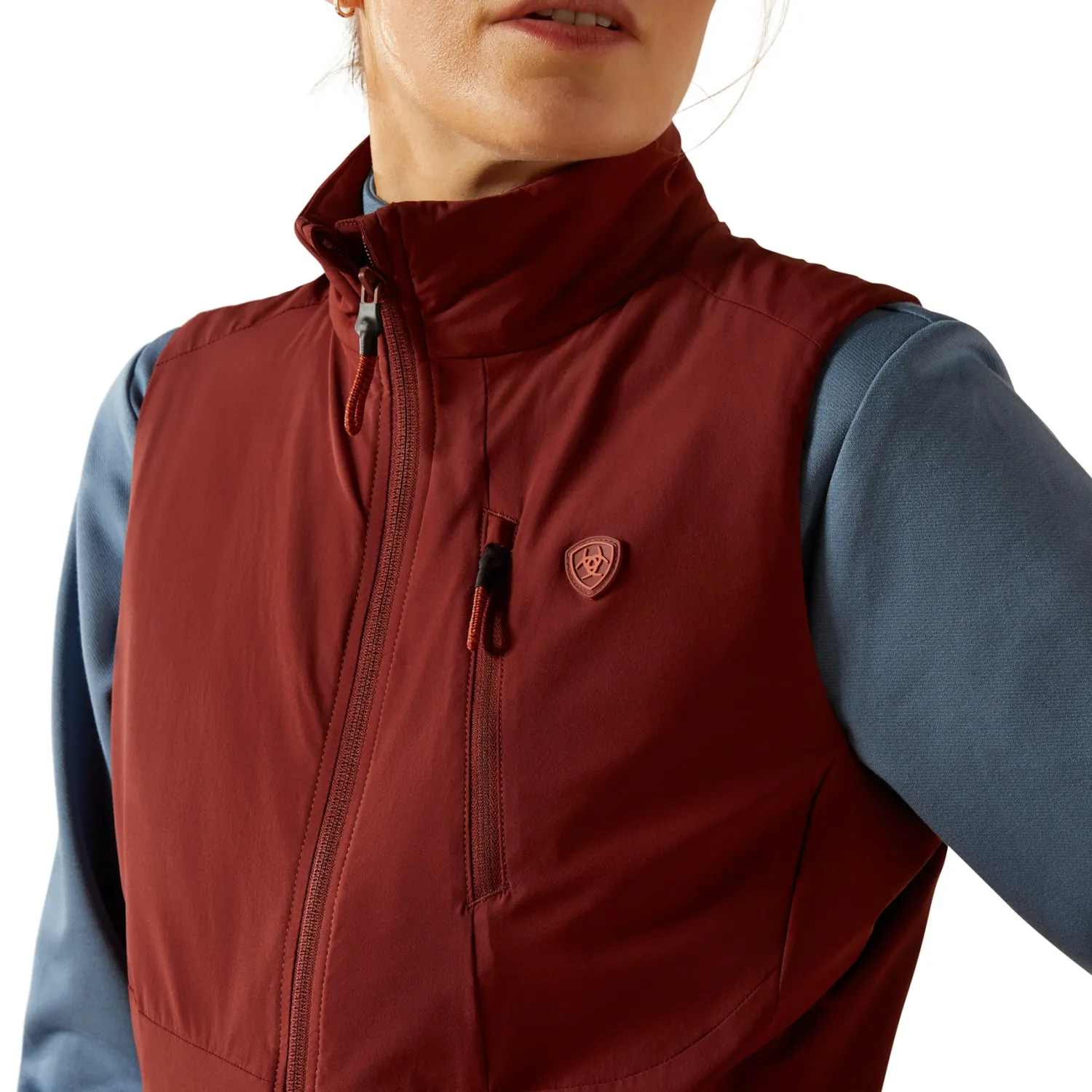 Online ARIAT-APPAREL Ariat® Ladies’ Rion Stretchshell Vest Madder Brown