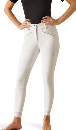 Sale ARIAT-APPAREL Ariat® Ladies’ Tri Factor Grace Knee-Patch Breech White