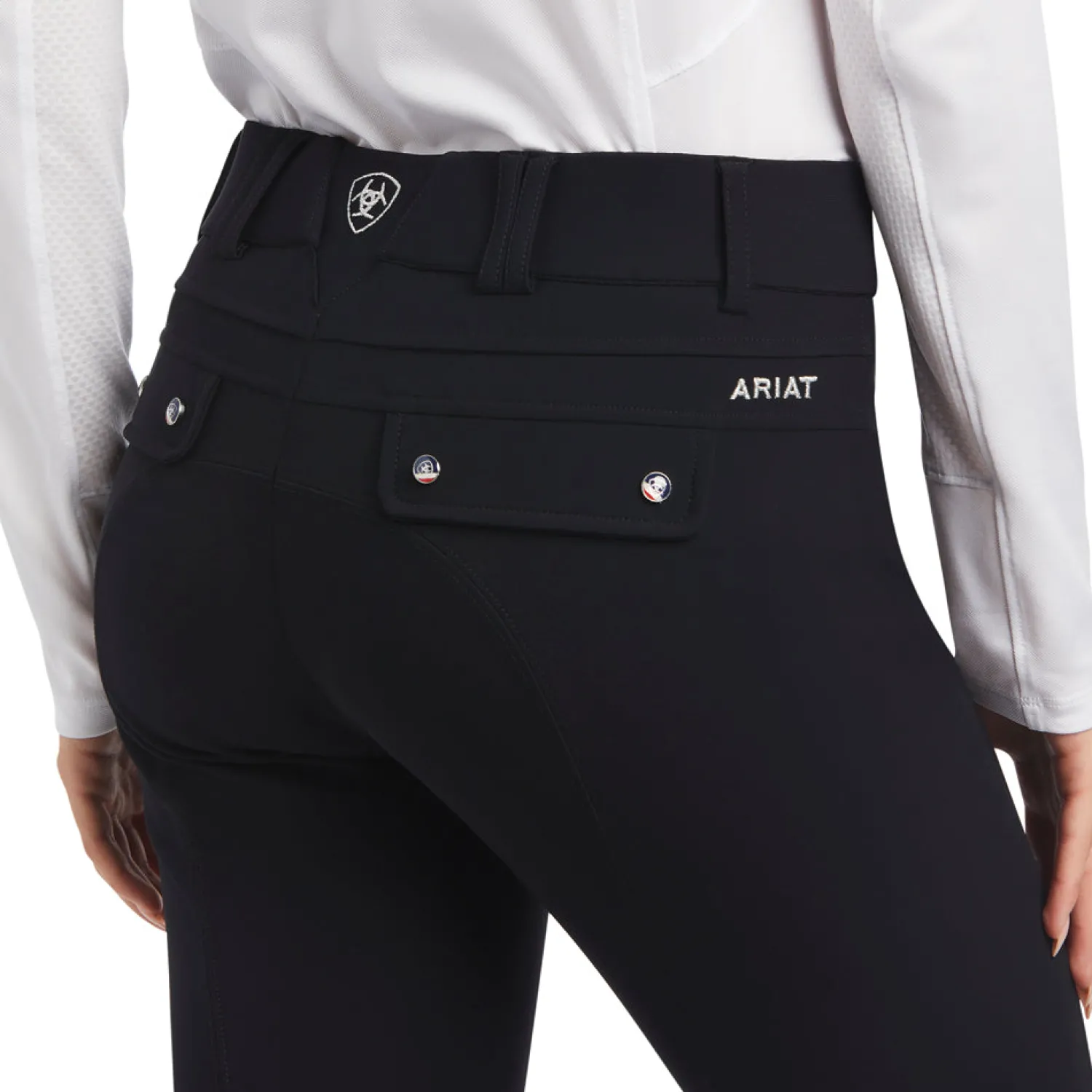 Outlet ARIAT-APPAREL Ariat® Ladies' Tri Factor Grip Knee-Patch Breech