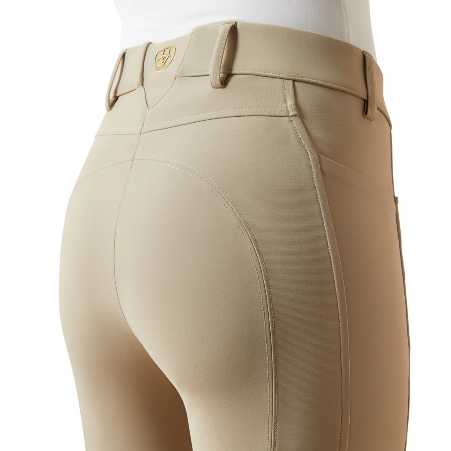 ARIAT-APPAREL Ariat® Ladies’ Tri Factor NT Knee-Patch Breech