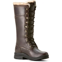 Best ARIAT ® Ladies’ Wythburn II Sherpa Waterproof Boot Dark Mocha