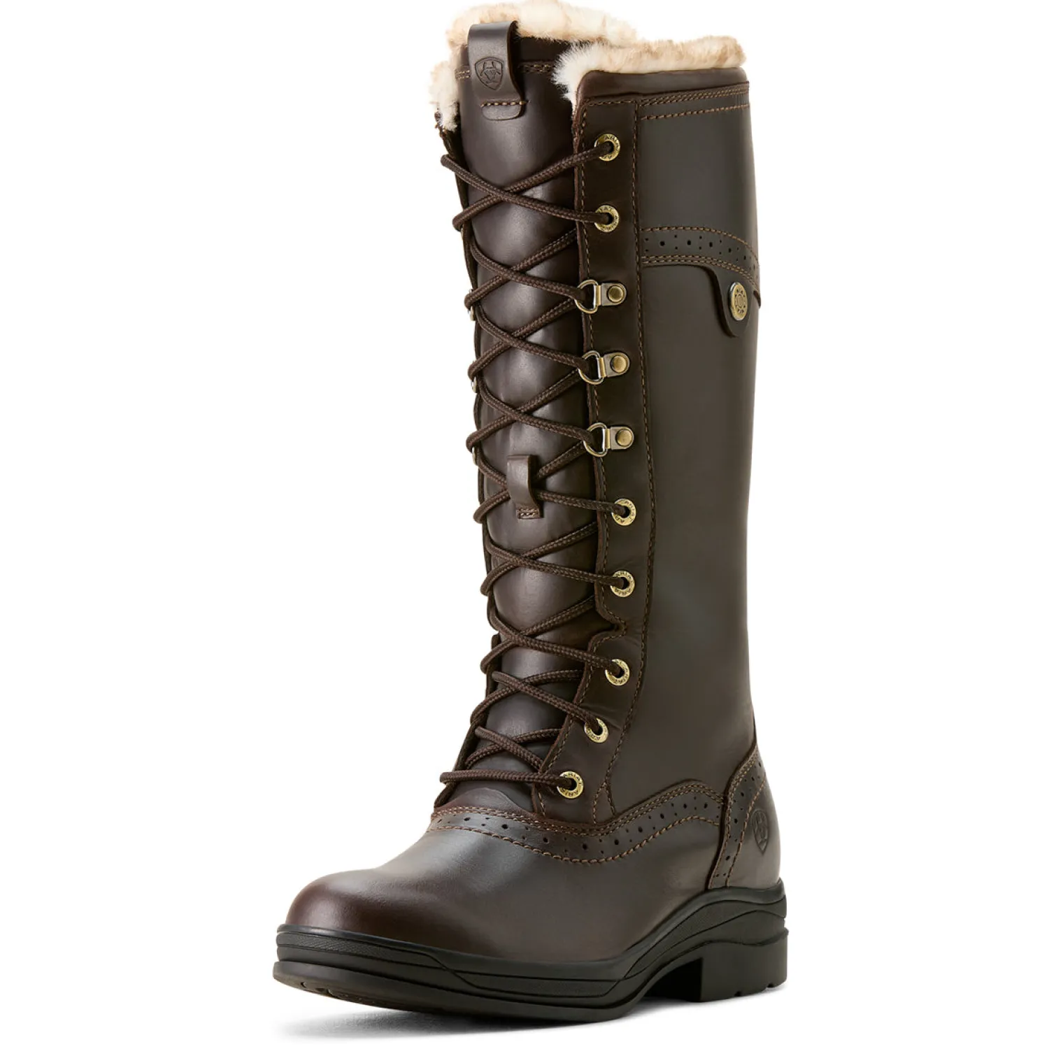 Best ARIAT ® Ladies’ Wythburn II Sherpa Waterproof Boot Dark Mocha