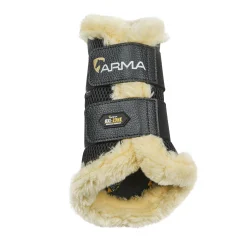 Sale SHIRES EQUESTRIAN ARMA Oxi-Zone SupaFleece Brushing Boots Black
