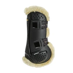 Outlet SHIRES EQUESTRIAN ARMA Oxi-Zone SupaFleece Tendon Boots Black