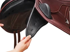 SADDLERY BRANDS INTL Bates Advanta Monoflap Eventing Saddle