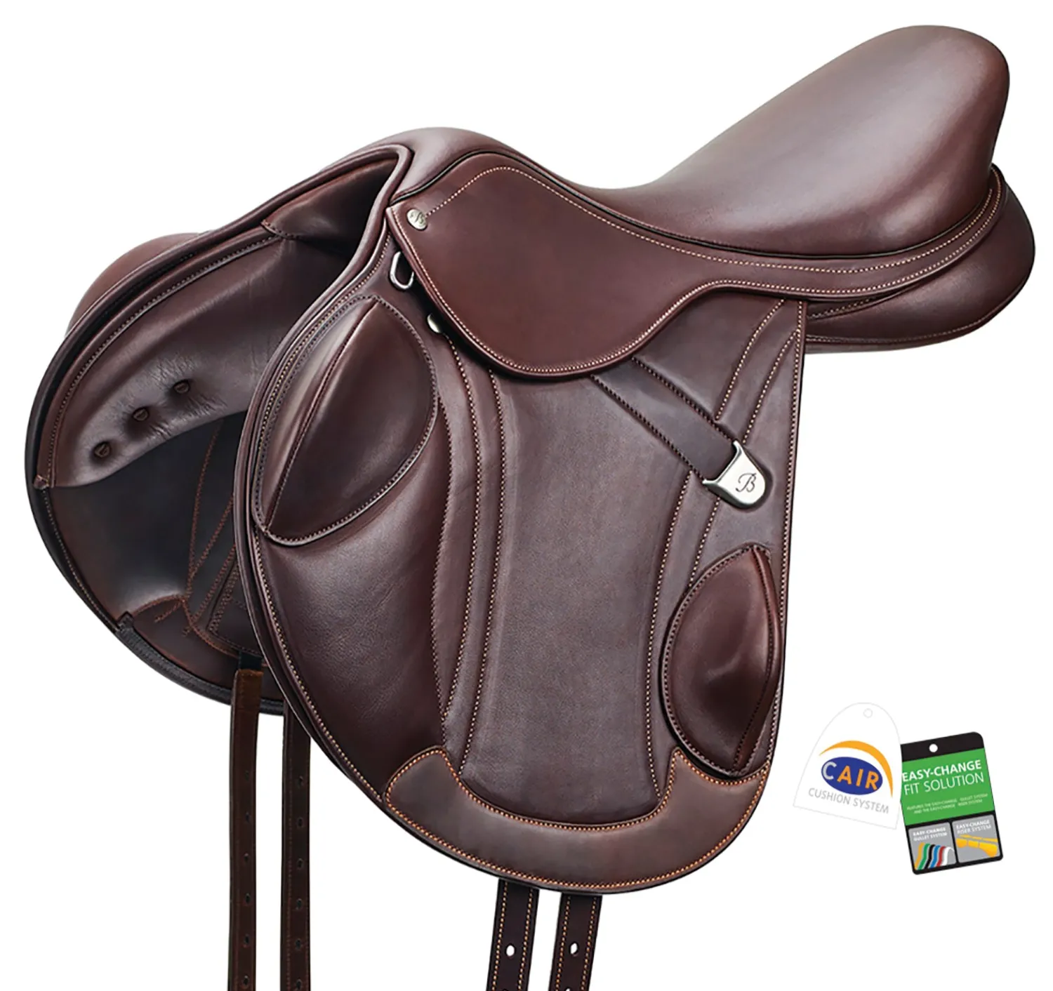 SADDLERY BRANDS INTL Bates Advanta Monoflap Eventing Saddle