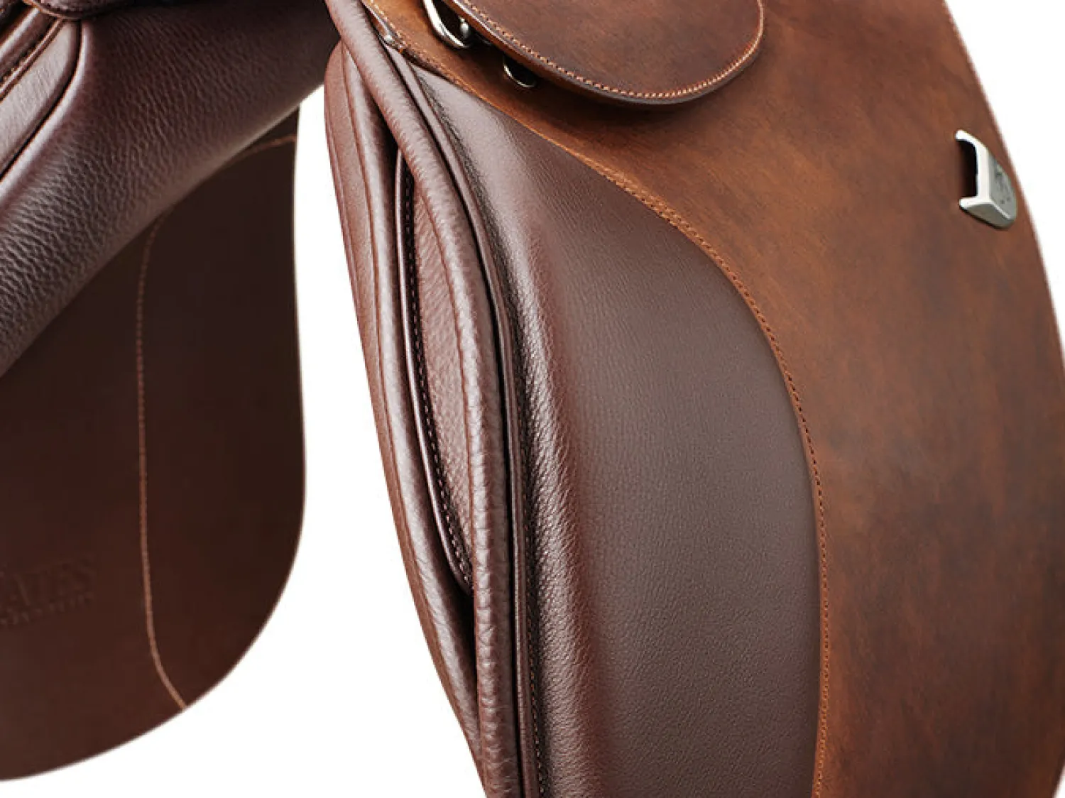 Online SADDLERY BRANDS INTL Bates Caprilli Close Contact Saddle Brown