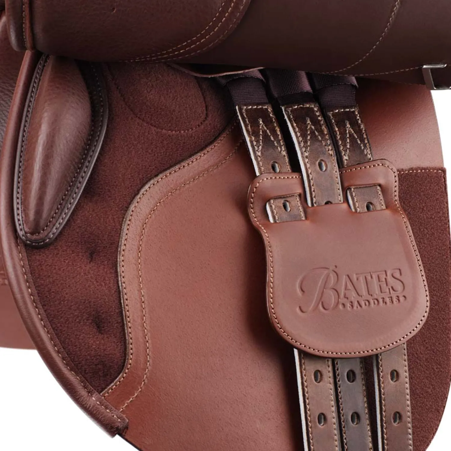 Online SADDLERY BRANDS INTL Bates Caprilli Close Contact+ Forward Flap Saddle Havana
