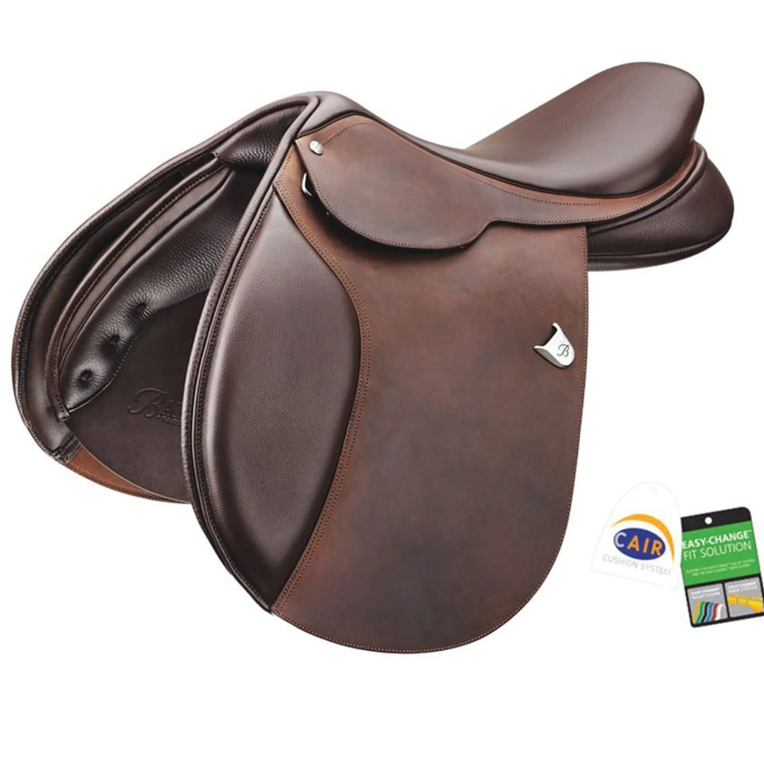 Online SADDLERY BRANDS INTL Bates Caprilli Close Contact Saddle with Forward Flap Brown