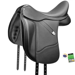 Hot SADDLERY BRANDS INTL Bates Dressage+ Saddle with CAIR® Classic Black