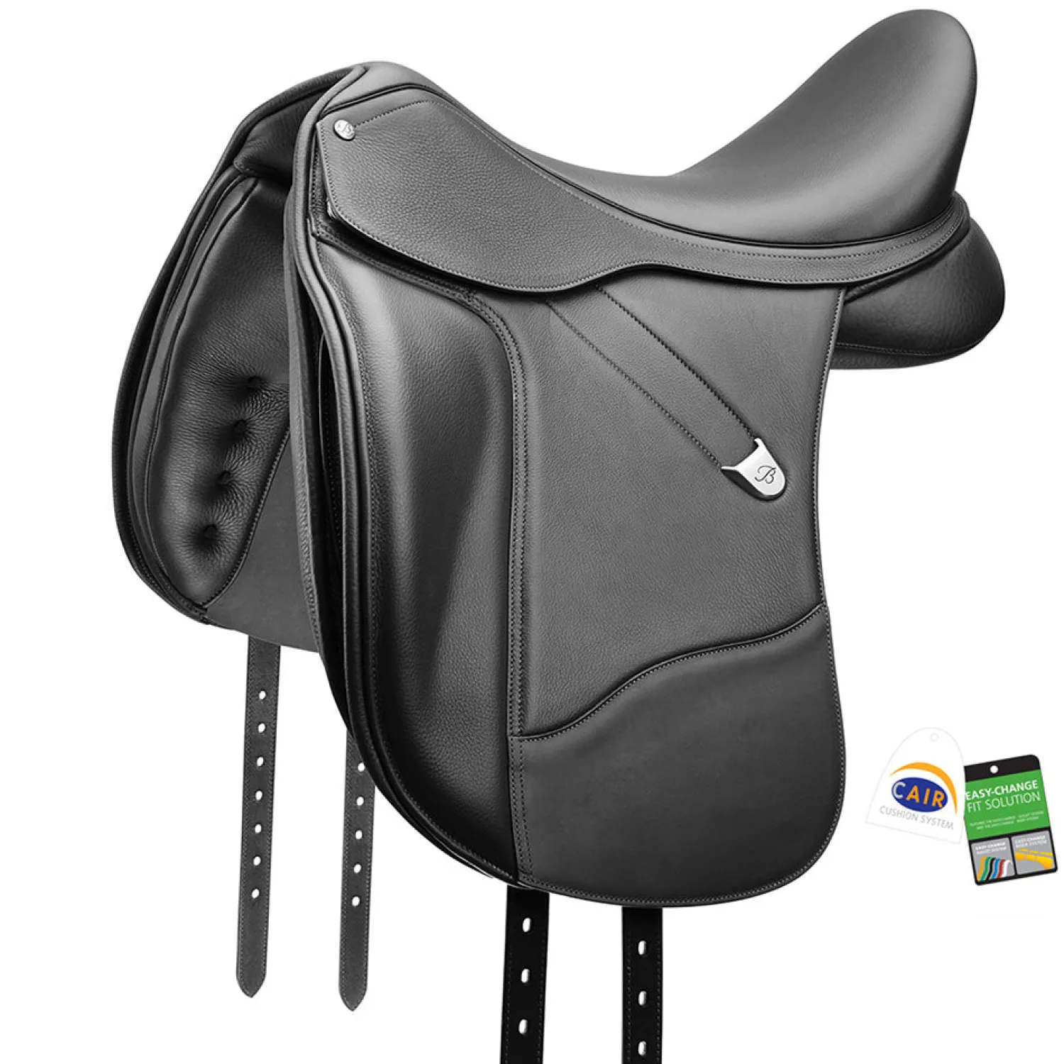 Hot SADDLERY BRANDS INTL Bates Dressage+ Saddle with CAIR® Classic Black