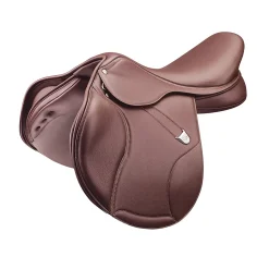 Outlet SADDLERY BRANDS INTL Bates Elevation® Deep Seat+ Saddle Havana Brown Covered Leather
