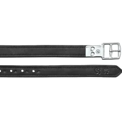 SADDLERY BRANDS INTL Bates Luxe Dressage Stirrup Leathers Classic Black