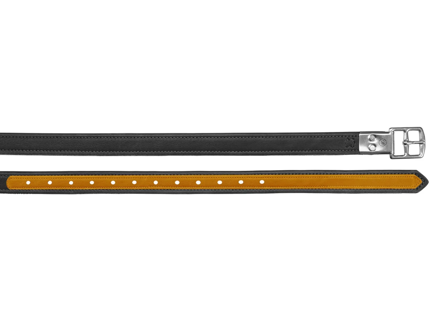 Best SADDLERY BRANDS INTL Bates Two-Tone Luxe Stirrup Leathers