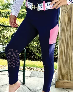 New BELLE AND BOW EQSTRN Belle & Bow Equestrian Children’s Riding Tight