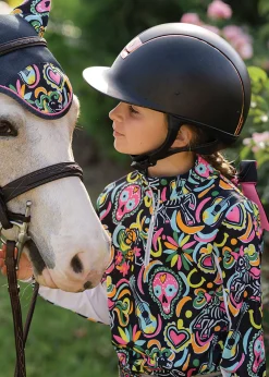 Clearance BELLE AND BOW EQSTRN Belle & Bow Equestrian Children’s Long Sleeve Sun Shirt Dia Los Muertos