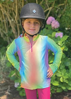 Outlet BELLE AND BOW EQSTRN Belle & Bow Equestrian Children’s Long Sleeve Sun Shirt