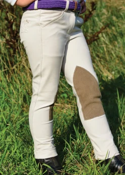 Outlet BELLE AND BOW EQSTRN Belle & Bow Equestrian Show Jodhpurs Tan