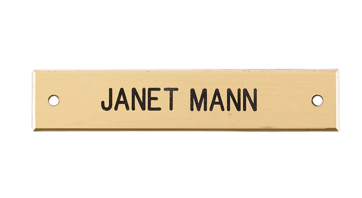 Outlet DOVER DROPSHIP Beveled Edge Saddle Nameplate