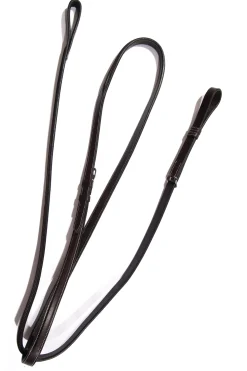 New KL SELECT Black Oak Square-Raised Fancy-Stitched Standing Martingale Brown