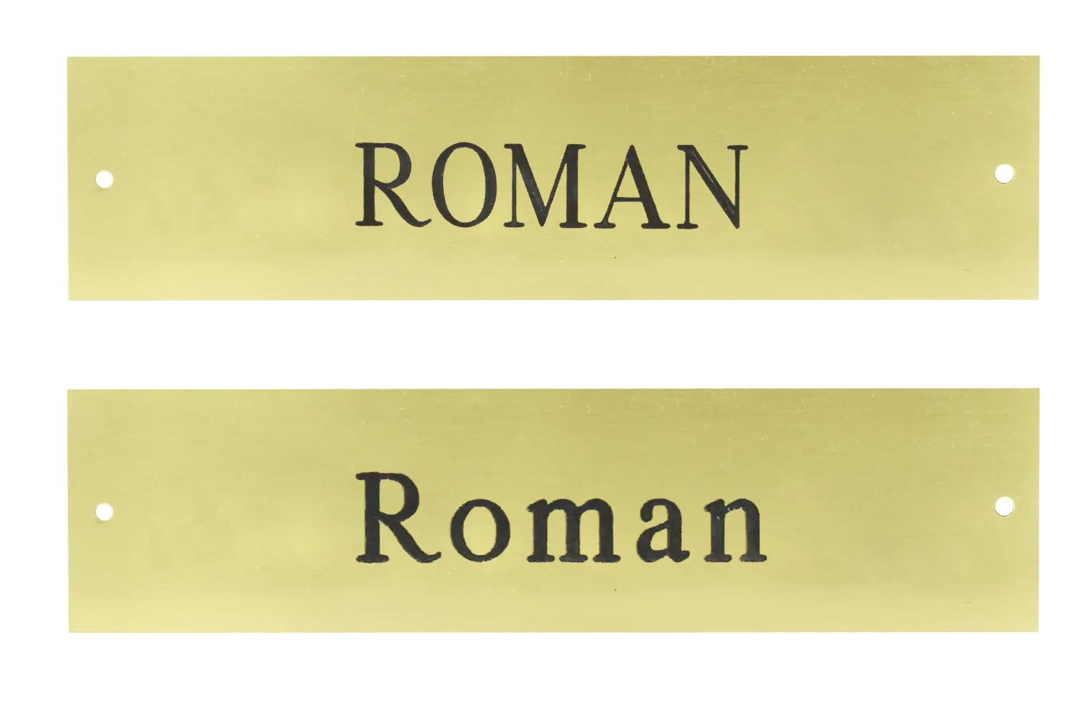 Sale DOVER DROPSHIP Brass Halter Nameplate - 3 lines