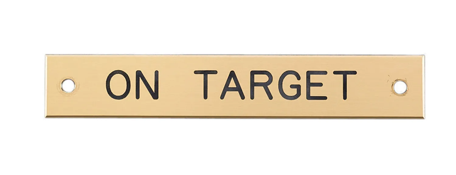 Sale DOVER DROPSHIP Brass Halter Nameplate - 3 lines