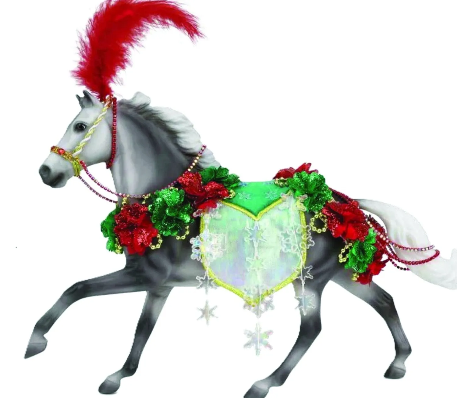 Hot REEVES INTERNATIONAL Breyer® 2025 Holiday Horse - Christmas in Bloom