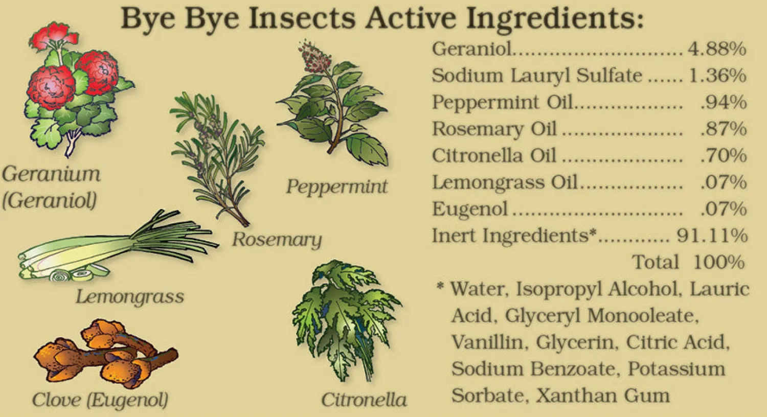 Discount ECO INSECT SOLUTIONS Bye Bye Insects™ Fly & Mosquito Repellent