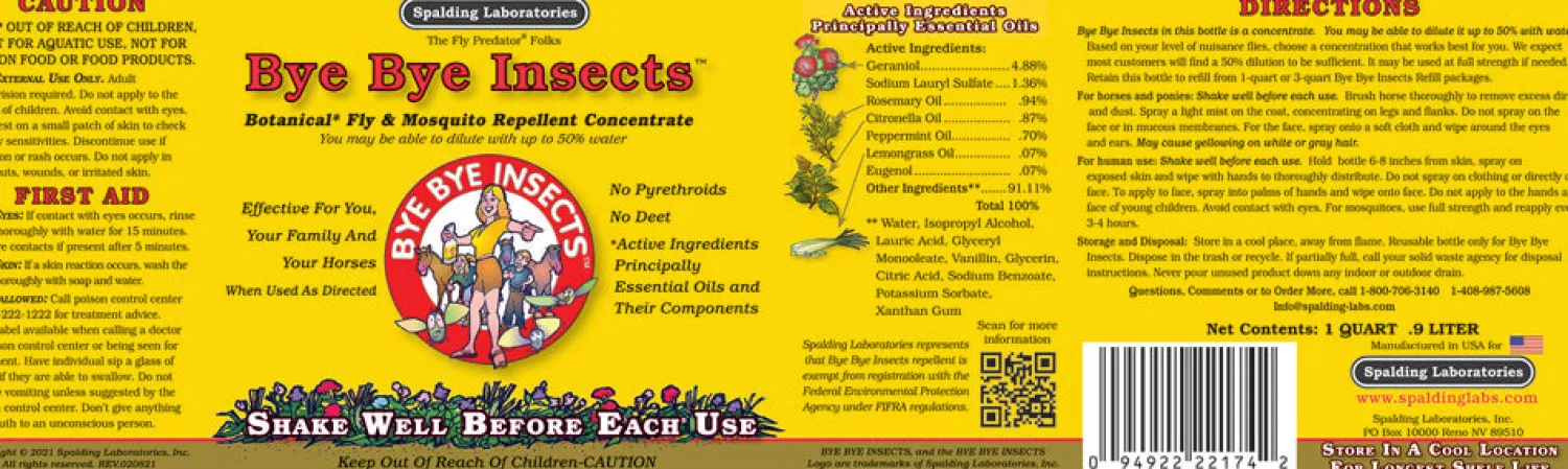 Discount ECO INSECT SOLUTIONS Bye Bye Insects™ Fly & Mosquito Repellent