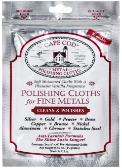 Hot CAPE COD POLISH CO Cape Cod Metal Polishing Cloth