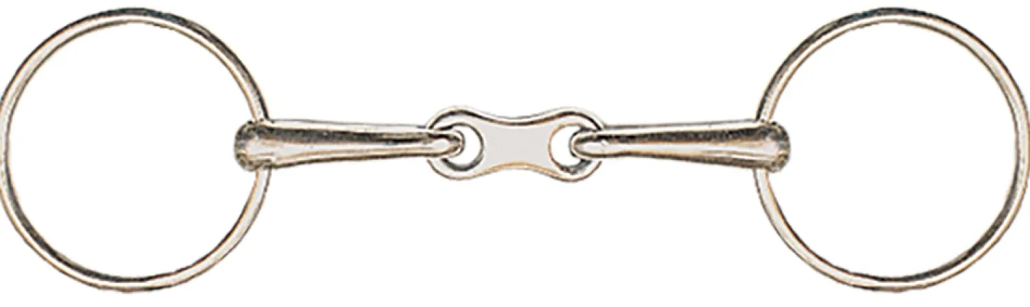 Online ERS Centaur® Loose Ring French Link Bradoon 14mm Stainless Steel