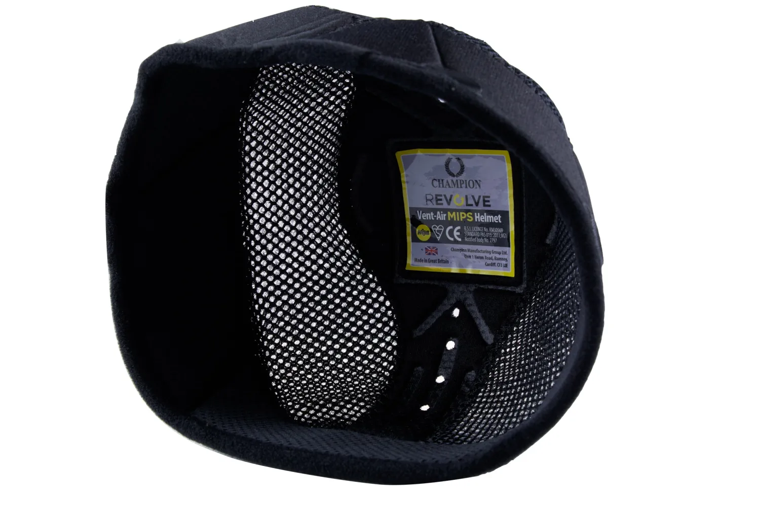 Clearance TOKLAT ORIGINALS Champion® Revolve Ventair Helmet Replacement Liner Black